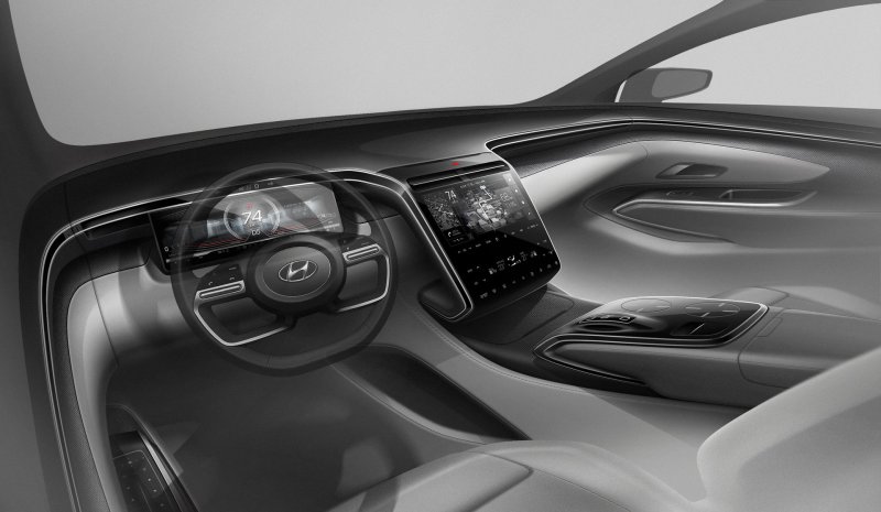 Hyundai Tucson 2021 салон