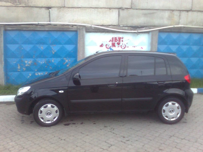 Хендай Гетц черный 2010