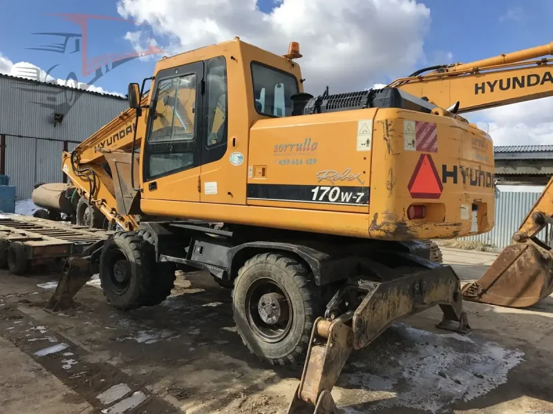 Экскаватор Hyundai r170w-7