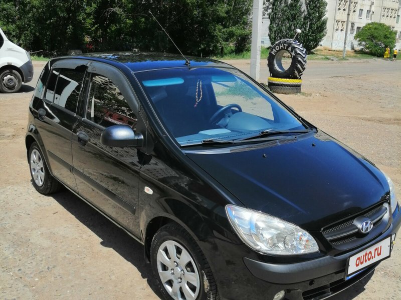 Hyundai Getz черный