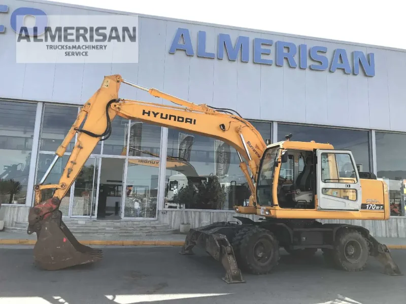 Колесный экскаватор Hyundai r170