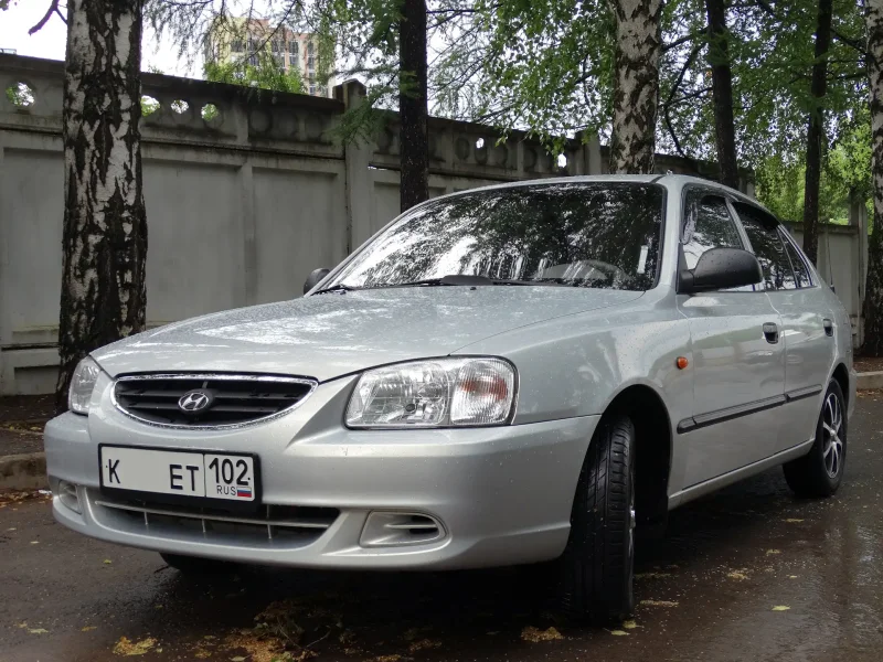 Hyundai акцент 2008