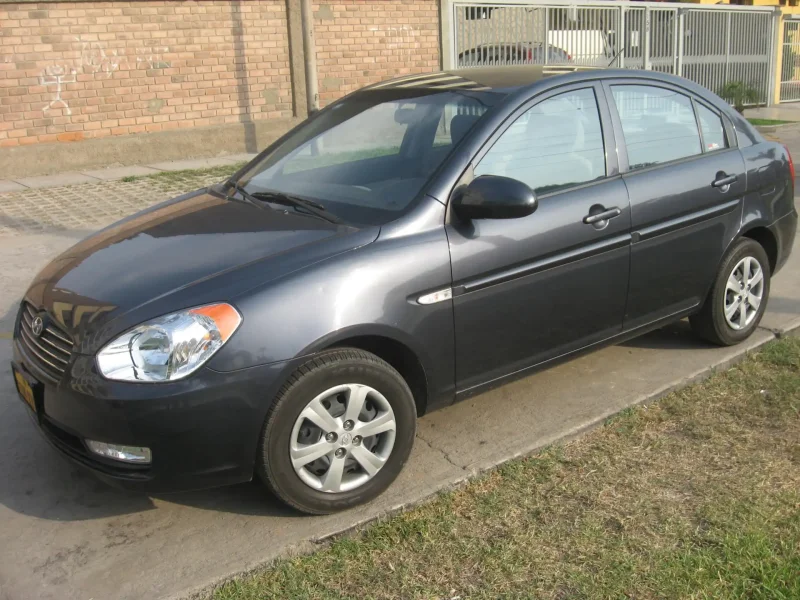Hyundai акцент 2008