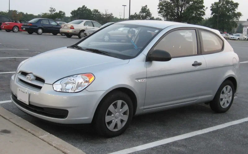 Hyundai Accent 2008 синий