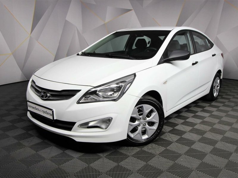 Hyundai Solaris 2014 белый