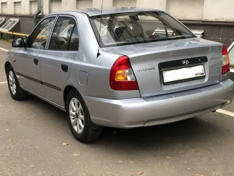 Hyundai Accent 2008 черный