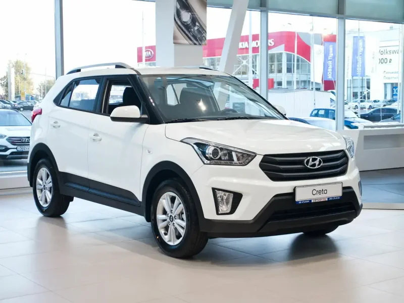Hyundai Creta белая