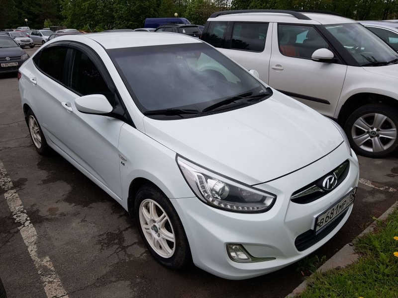 Hyundai Solaris 2013 салон