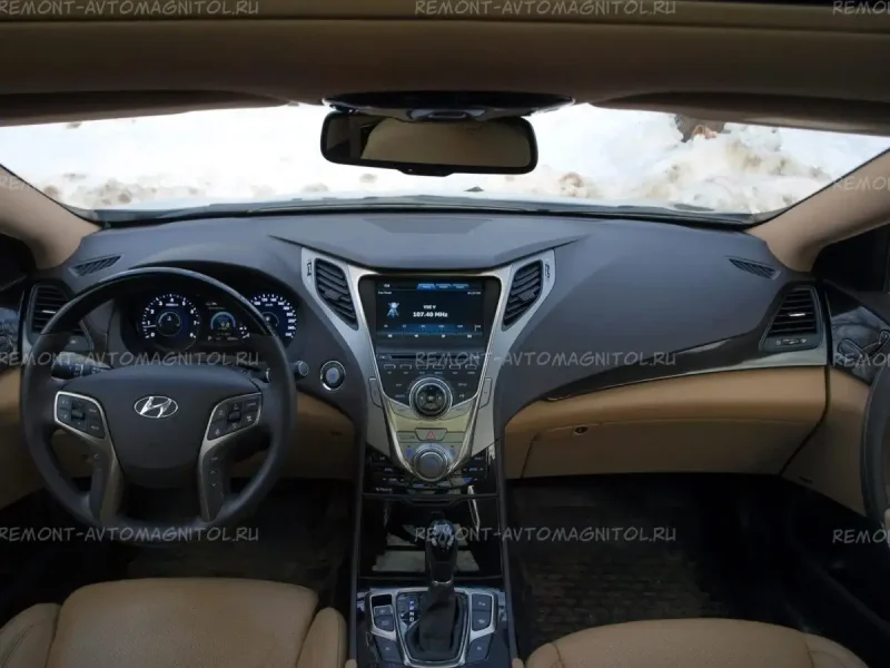 Hyundai Grandeur 2015 салон
