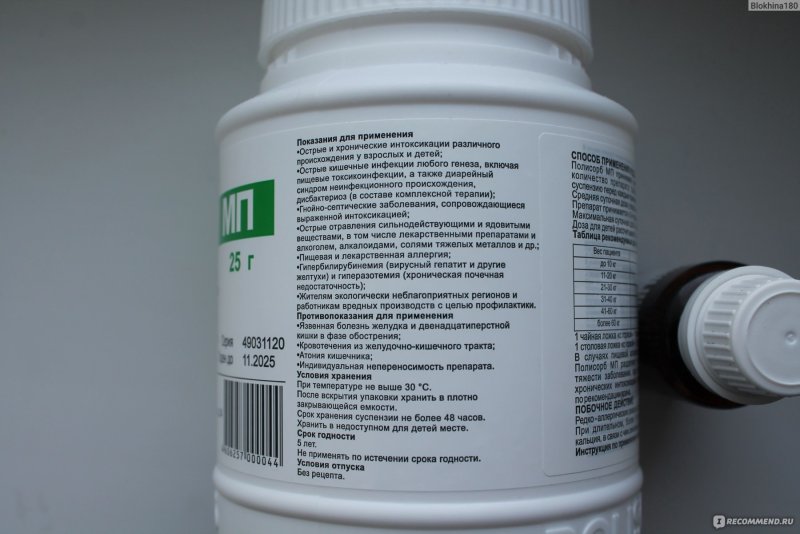 Полисорб при аллергии