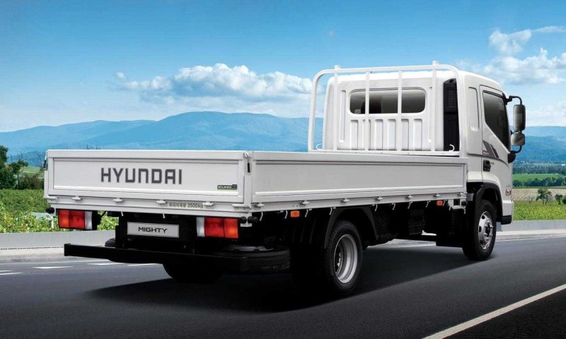 Грузовой-бортовой а/м Hyundai qt Mighty