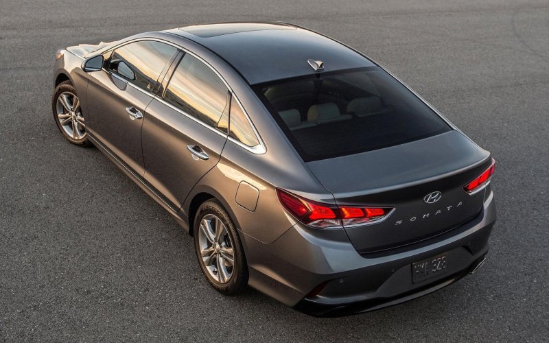 Hyundai Sonata 2019 интерьер