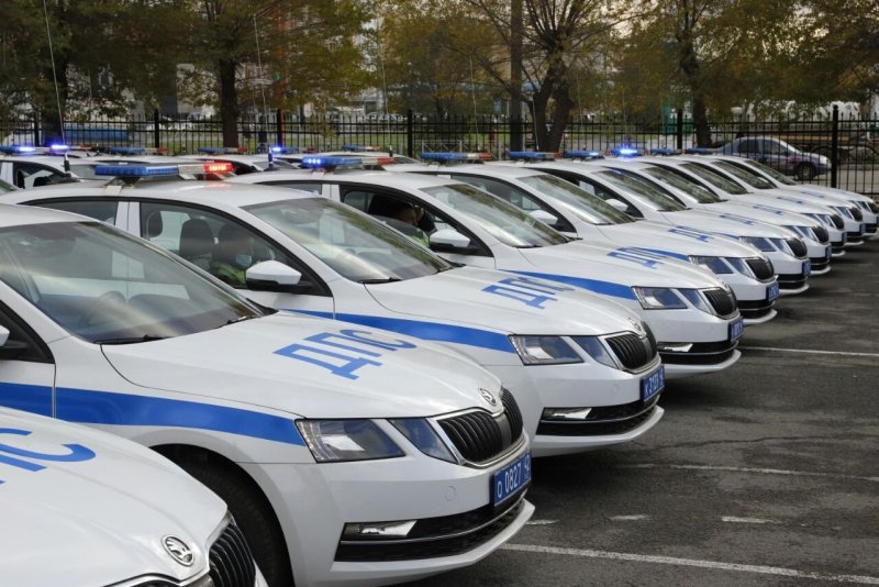 Мерседес ГЛС полиция