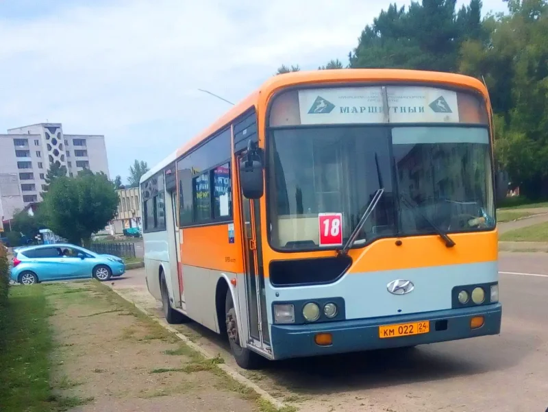 Hyundai Aero City Томск маршрут 405
