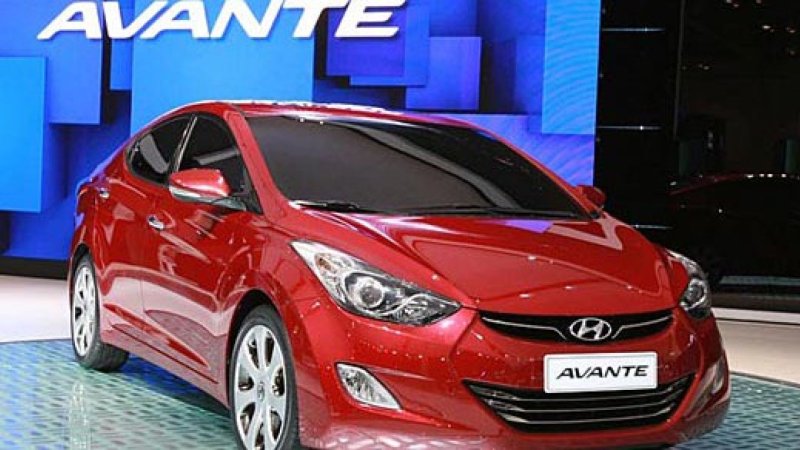 Хендай Аванта 2011 Корея