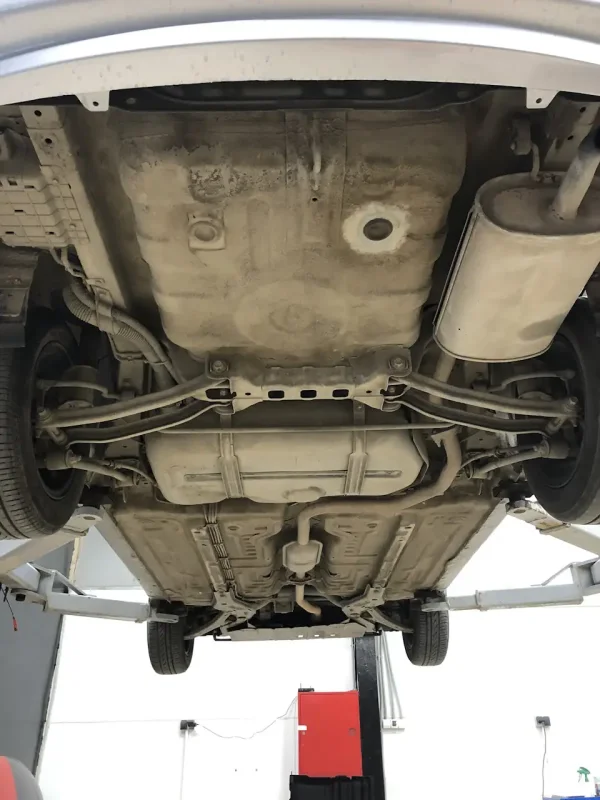 Hyundai Accent днище