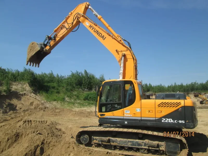 Экскаватор Hyundai 220
