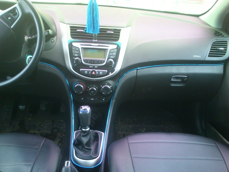 Hyundai Solaris 2016 панель