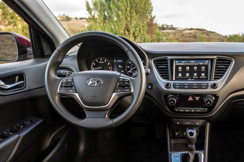 Hyundai Solaris II 2017 салон