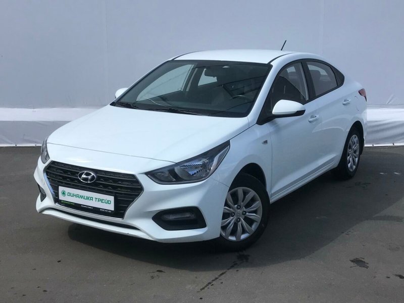 Hyundai Solaris чёрный цвет