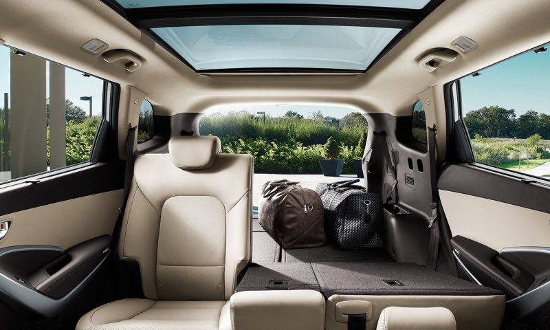 Hyundai Grand Santa Fe 2017 салон