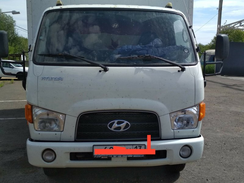 Hyundai HD 78 тент