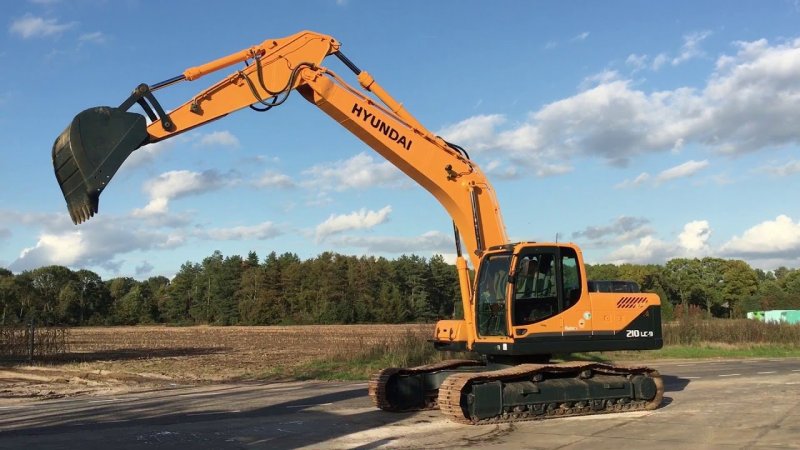Гусеничный экскаватор Hyundai r180lc-9s