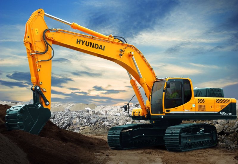 R430lc экскаватор Hyundai