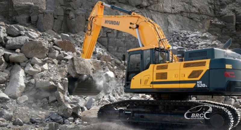 Экскаватор марки Hyundai r520