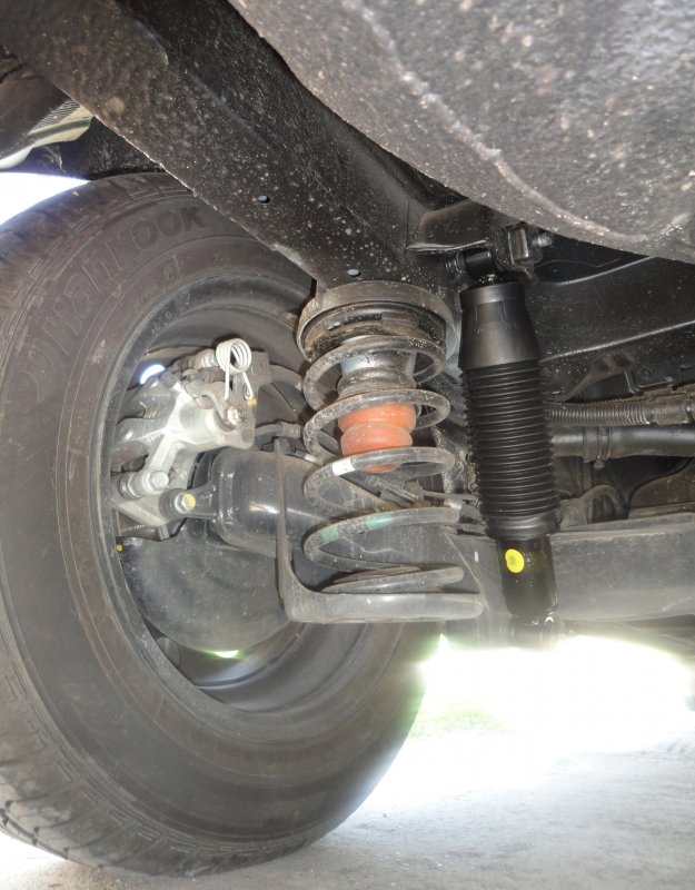 Hyundai Accent 2008 подвеска