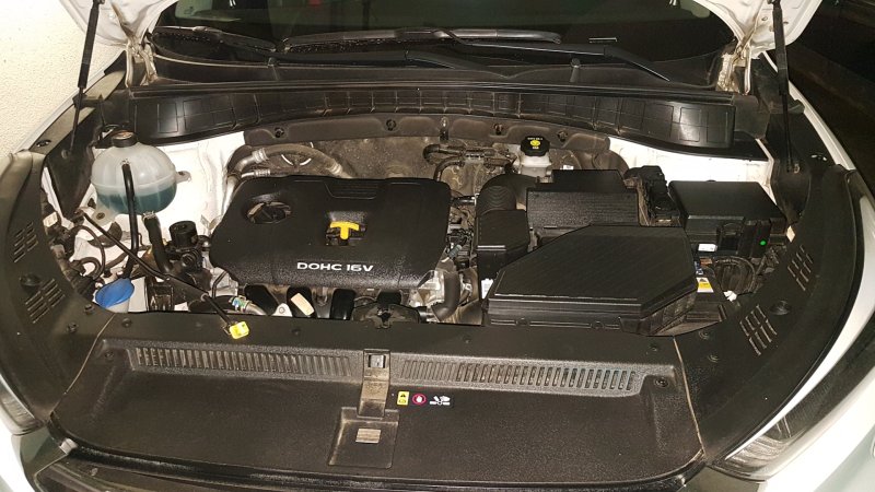 Под капотом Hyundai Tucson 1