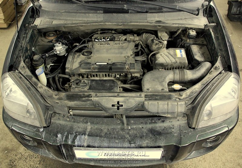 Двигатель Hyundai ix35 2.0