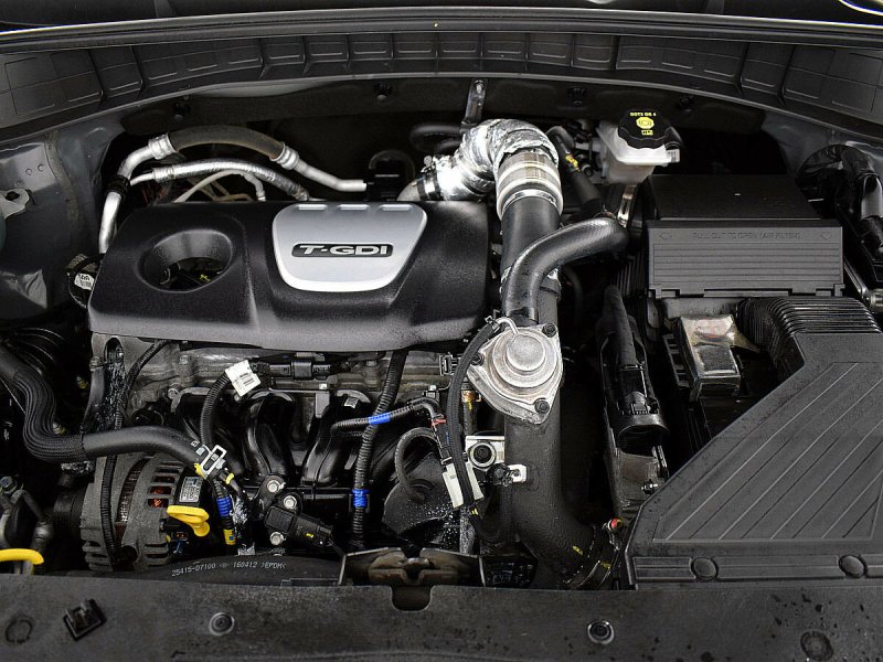Hyundai Tucson 2008 под капотом