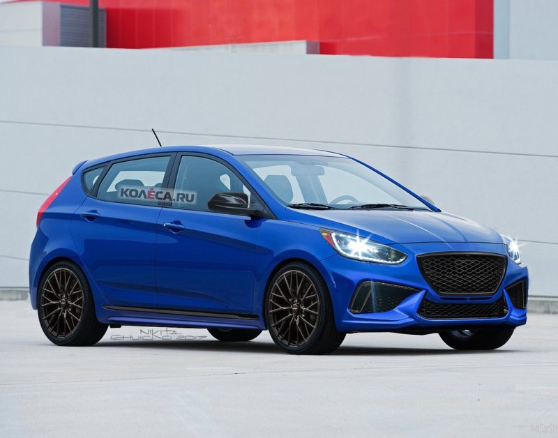 Hyundai Solaris хэтчбек Tuning