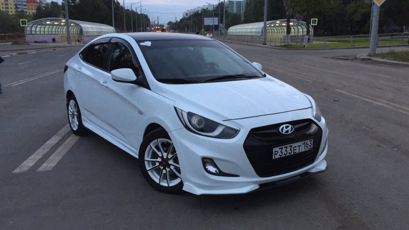 Hyundai Solaris 2013 обвес
