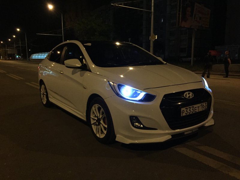 Hyundai Solaris 2011 обвес