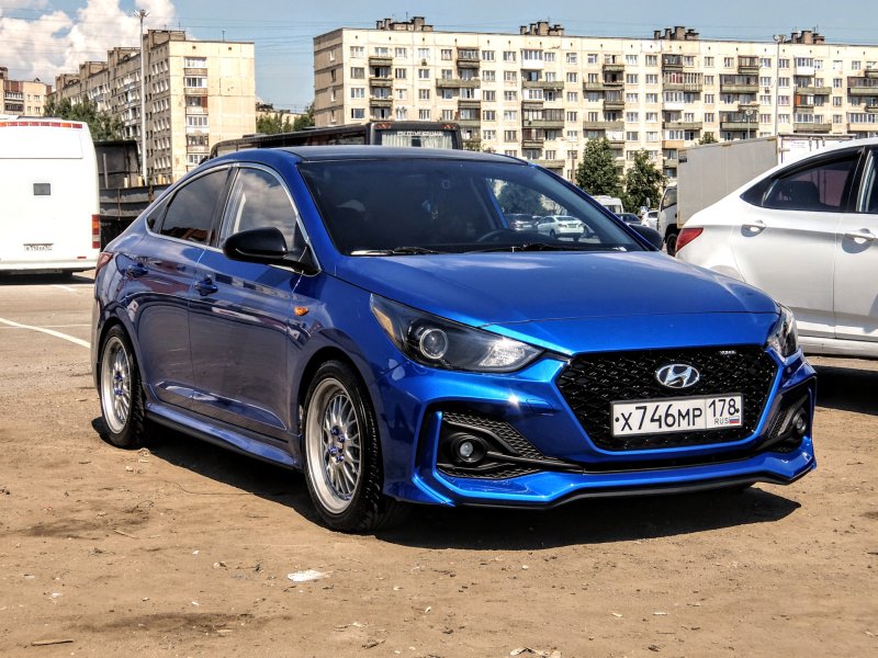 Hyundai Solaris Tuning 2018