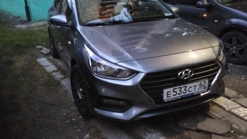 Hyundai Solaris 2013 тонированный