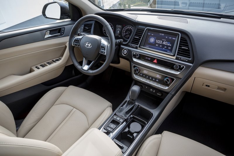 Hyundai Sonata 2018 салон