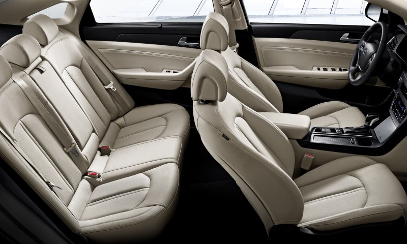 Hyundai Sonata 8 салон