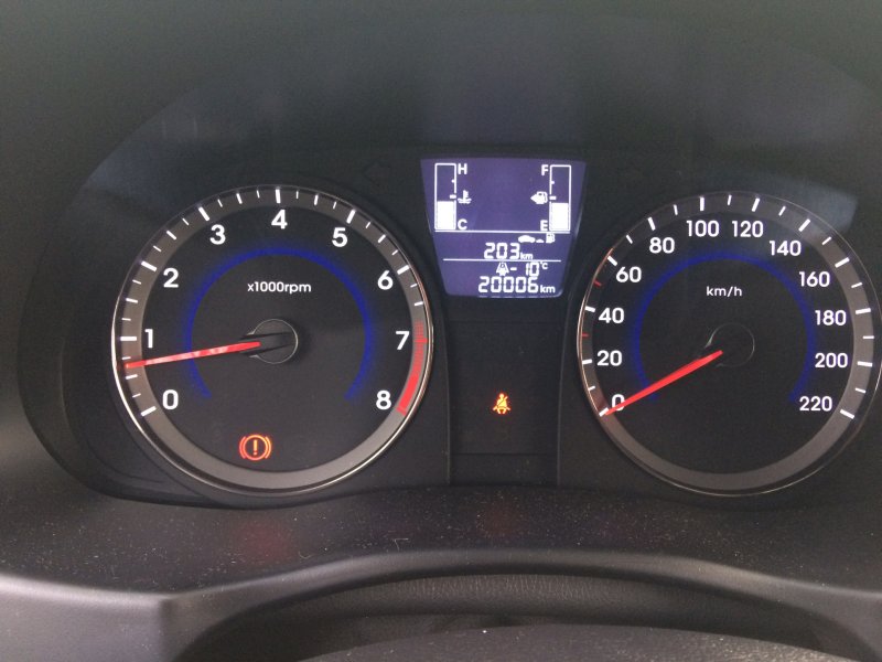 Спидометр Hyundai Solaris