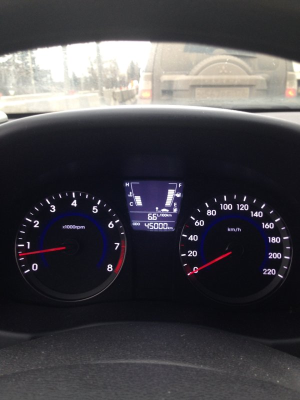 Спидометр Hyundai Solaris
