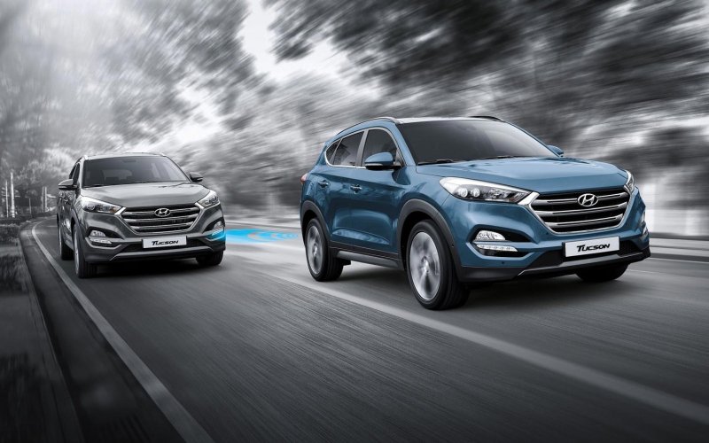 Hyundai Tucson 2018 черный
