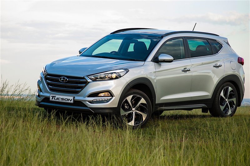 Hyundai Tucson 2021 синий
