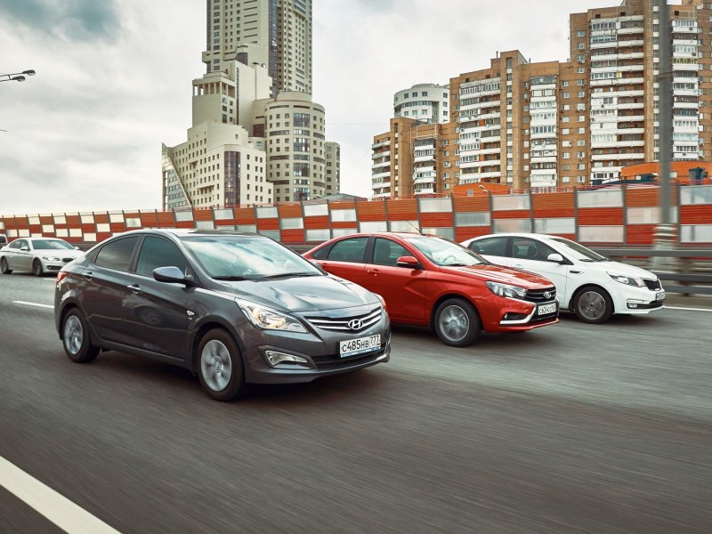 Hyundai Solaris Kia Rio Volkswagen Polo