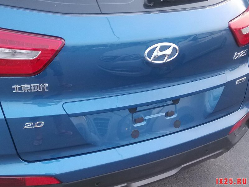 Hyundai Creta крышка багажника