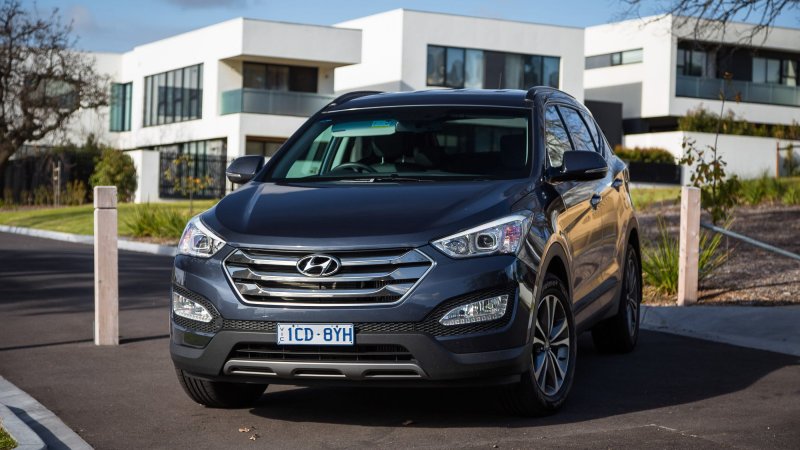 Hyundai Santa Fe, 2015 г.