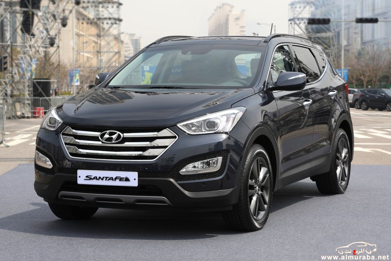 Hyundai Santa Fe 2014 черный
