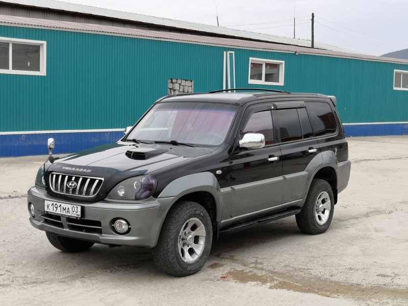 Hyundai Terracan 2.5 салон