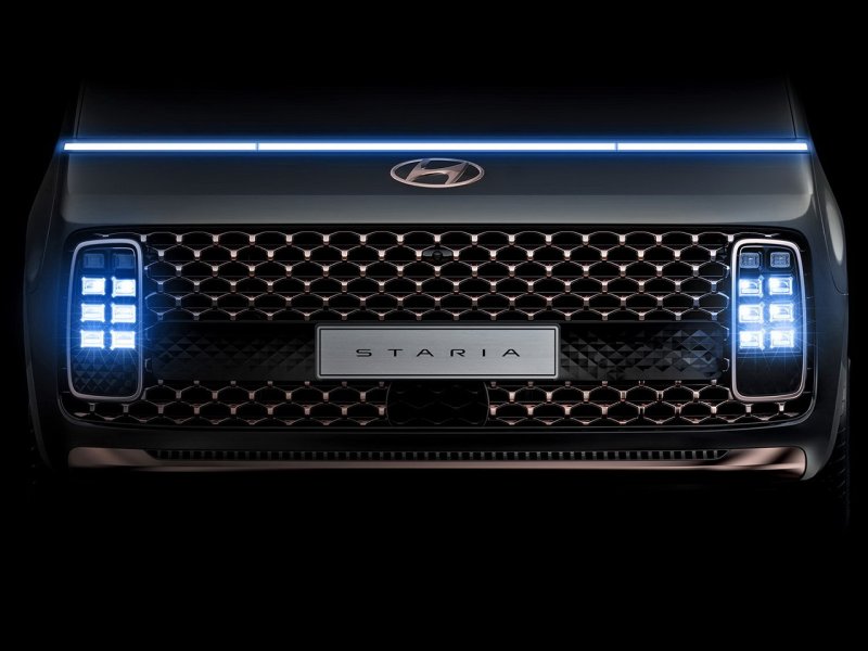 Staria Hyundai минивэн салон